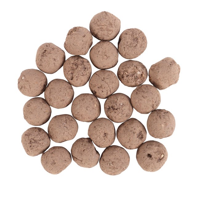 24 Bee Mix Wildflower Seed Balls in Jute Bag1