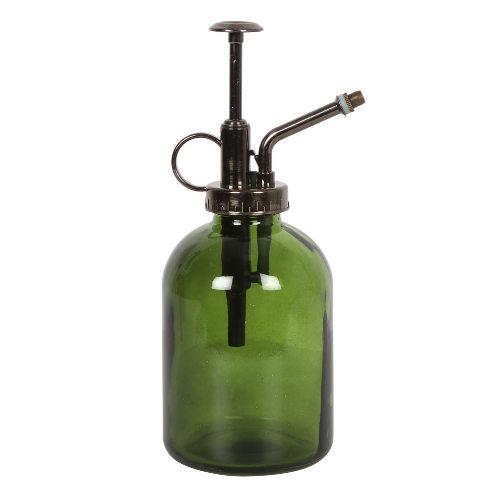 Vintage-Style Minimalist Green Glass Plant Mister2