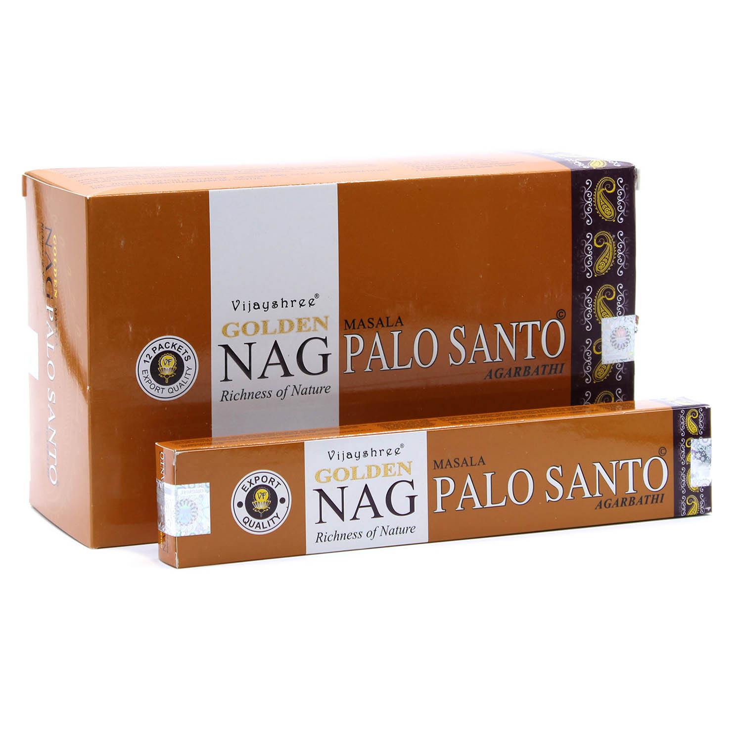 Vijayshree Golden Nag - Palo Santo Incense Sticks (15g)1