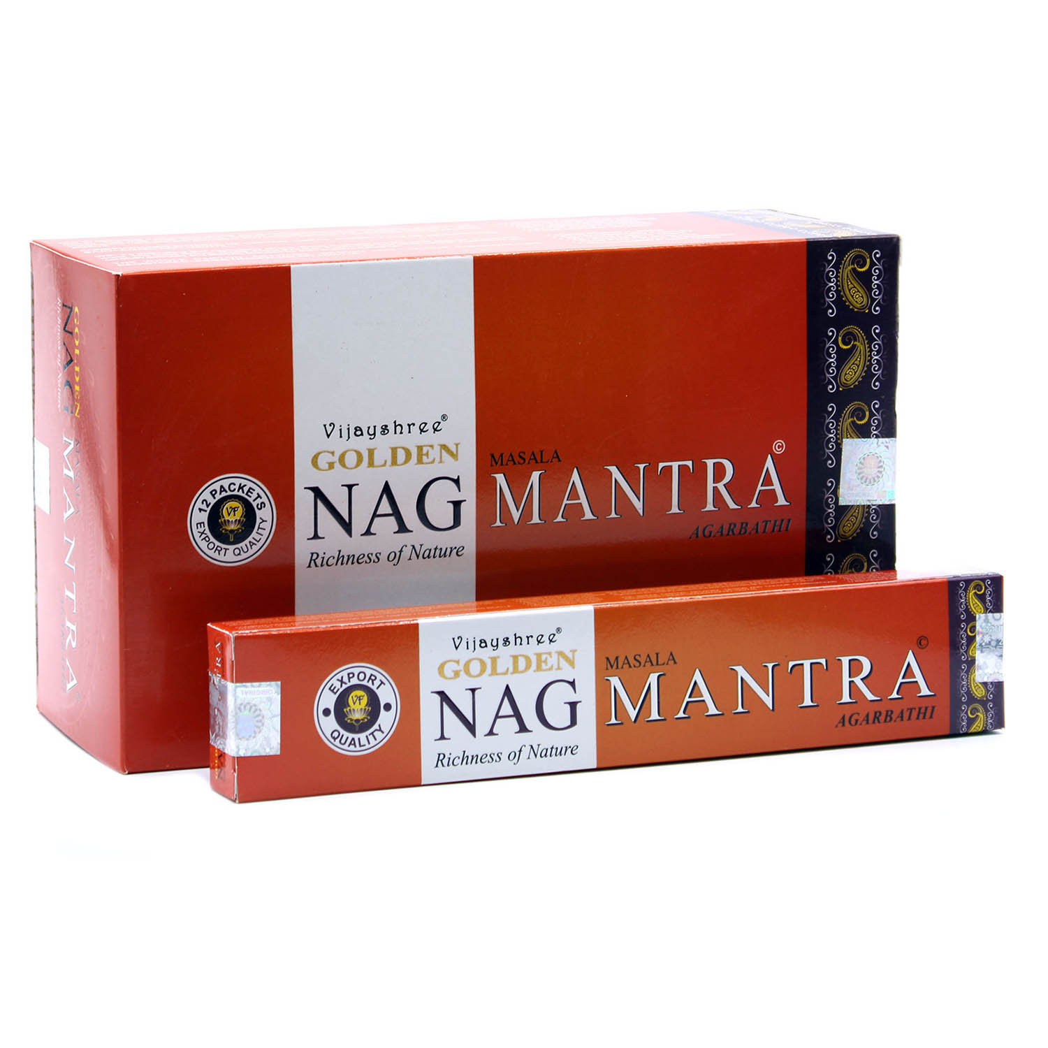 Vijayshree Golden Nag - Mantra Incense Sticks (15g)1