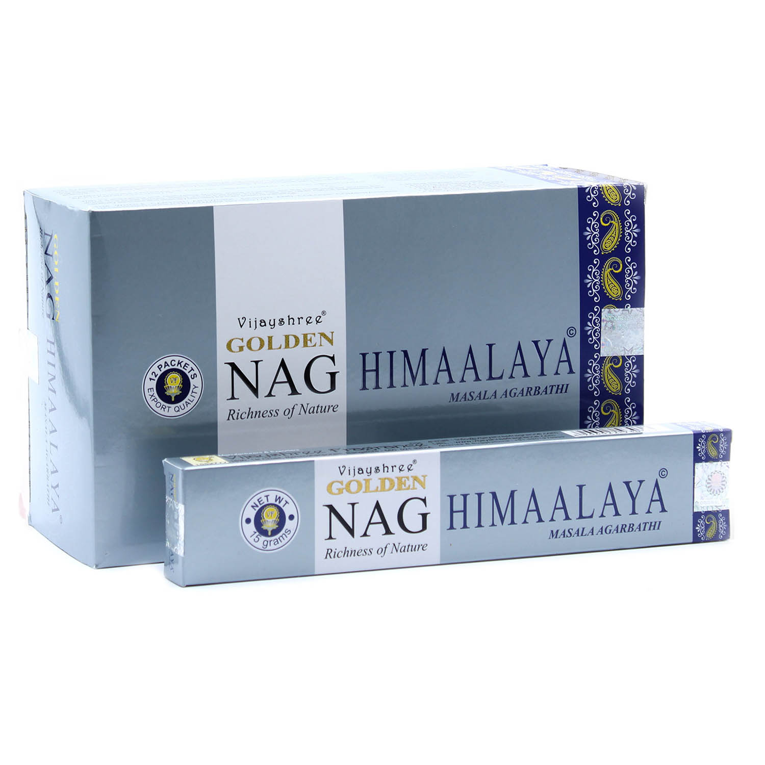 Vijayshree Golden Nag - Himaalaya Incense Sticks (15g)1