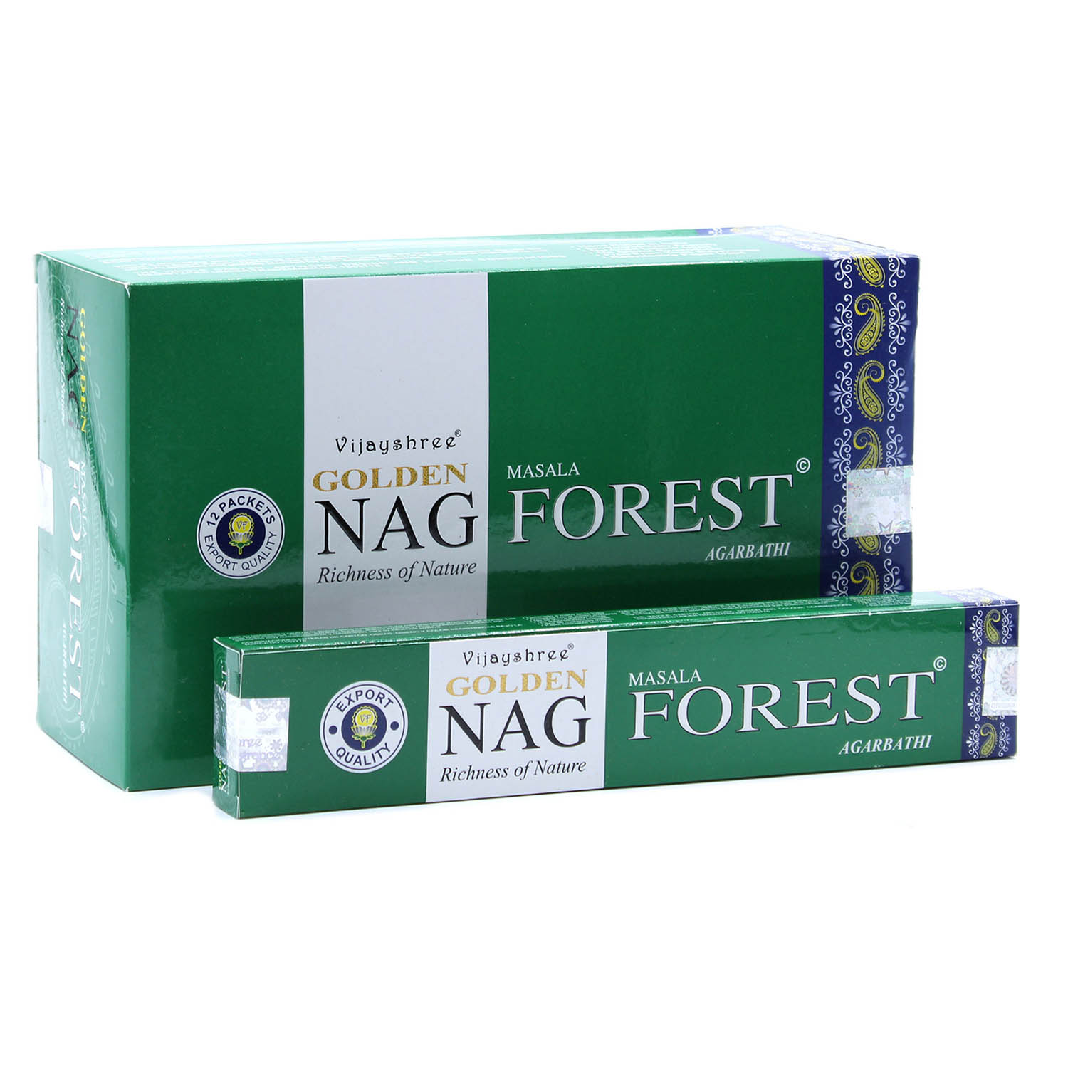 Vijayshree Golden Nag - Forest Incense Sticks (15g)1