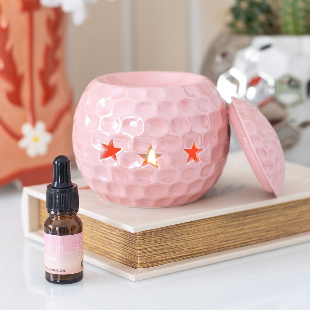 Pink Disco Ball Oil Burner4