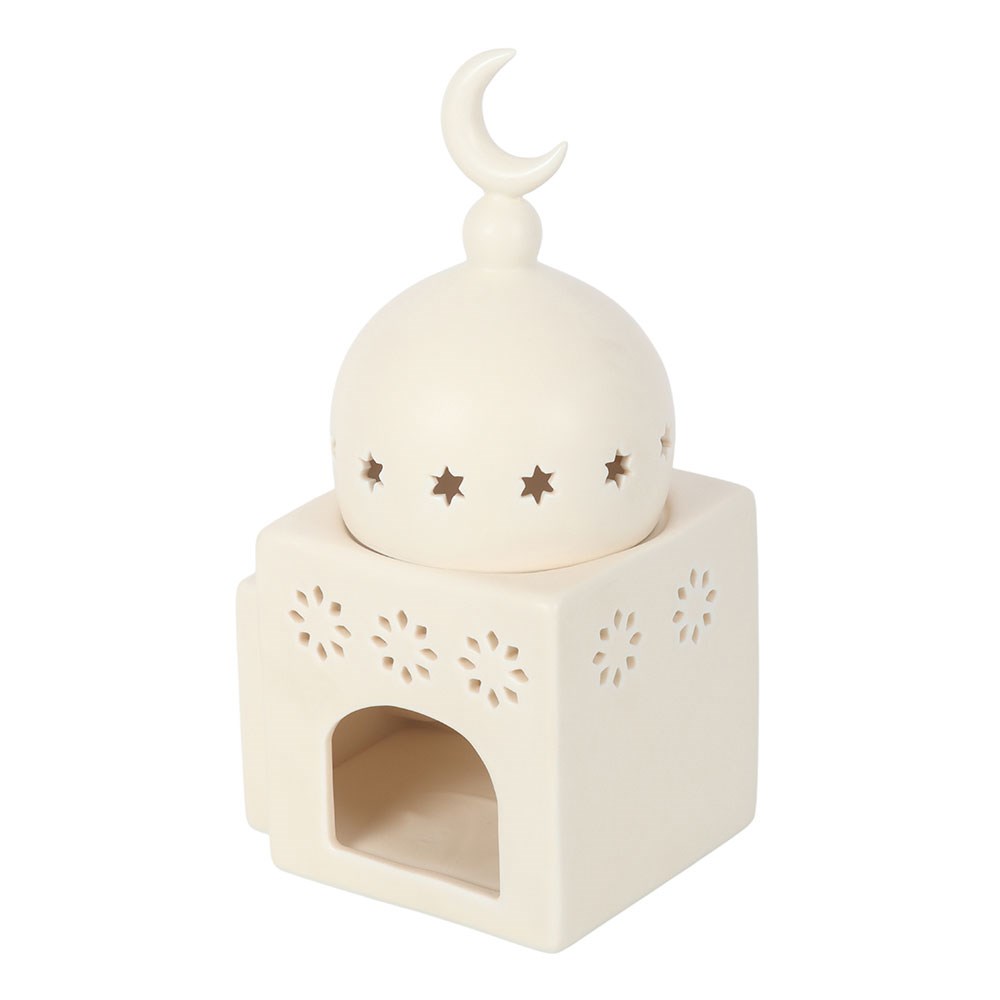 White Ceramic Mosque Multi-Purpose Burner4