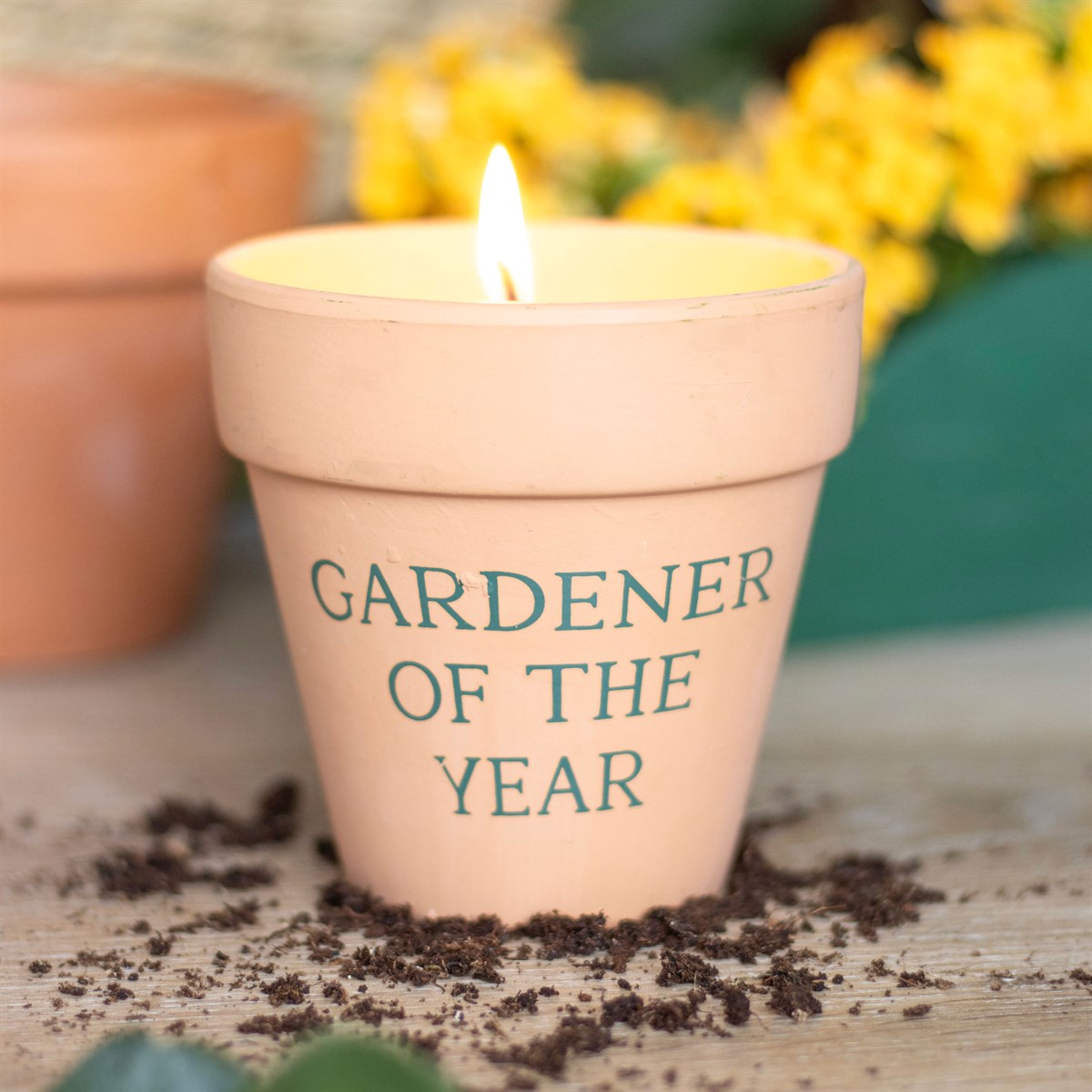 Gardener of the Year Terracotta Citronella Candle3