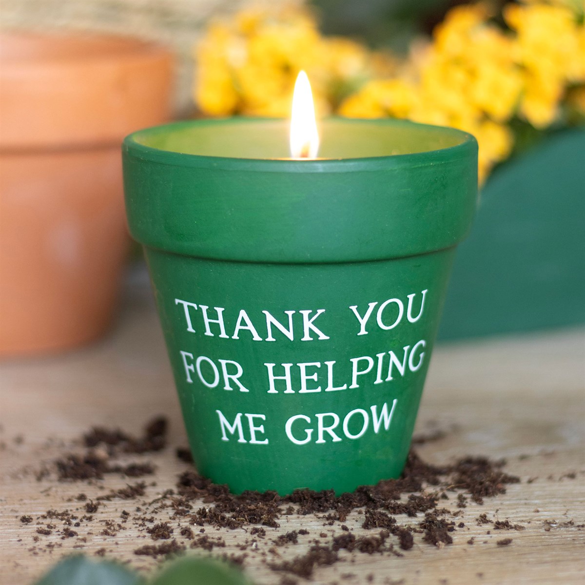 Thank You for Helping Me Grow Terracotta Citronella Candle3