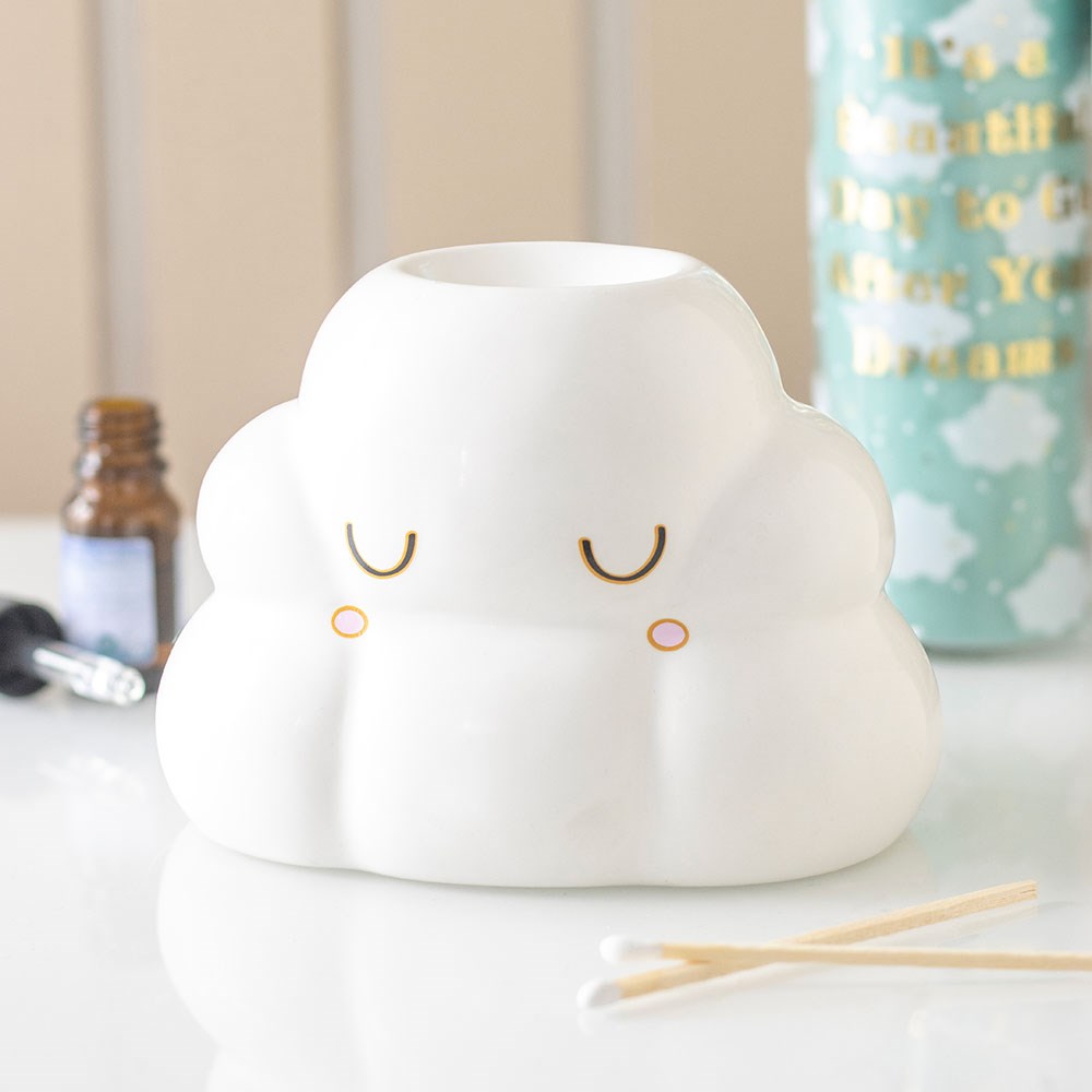 Cloud Shaped Ceramic Oil Burner4