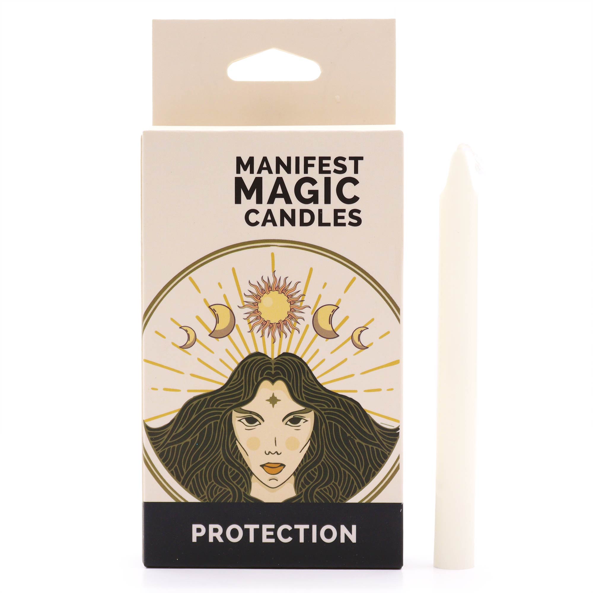 Manifest Magic Candles - Ivory Protection (Pack of 12)