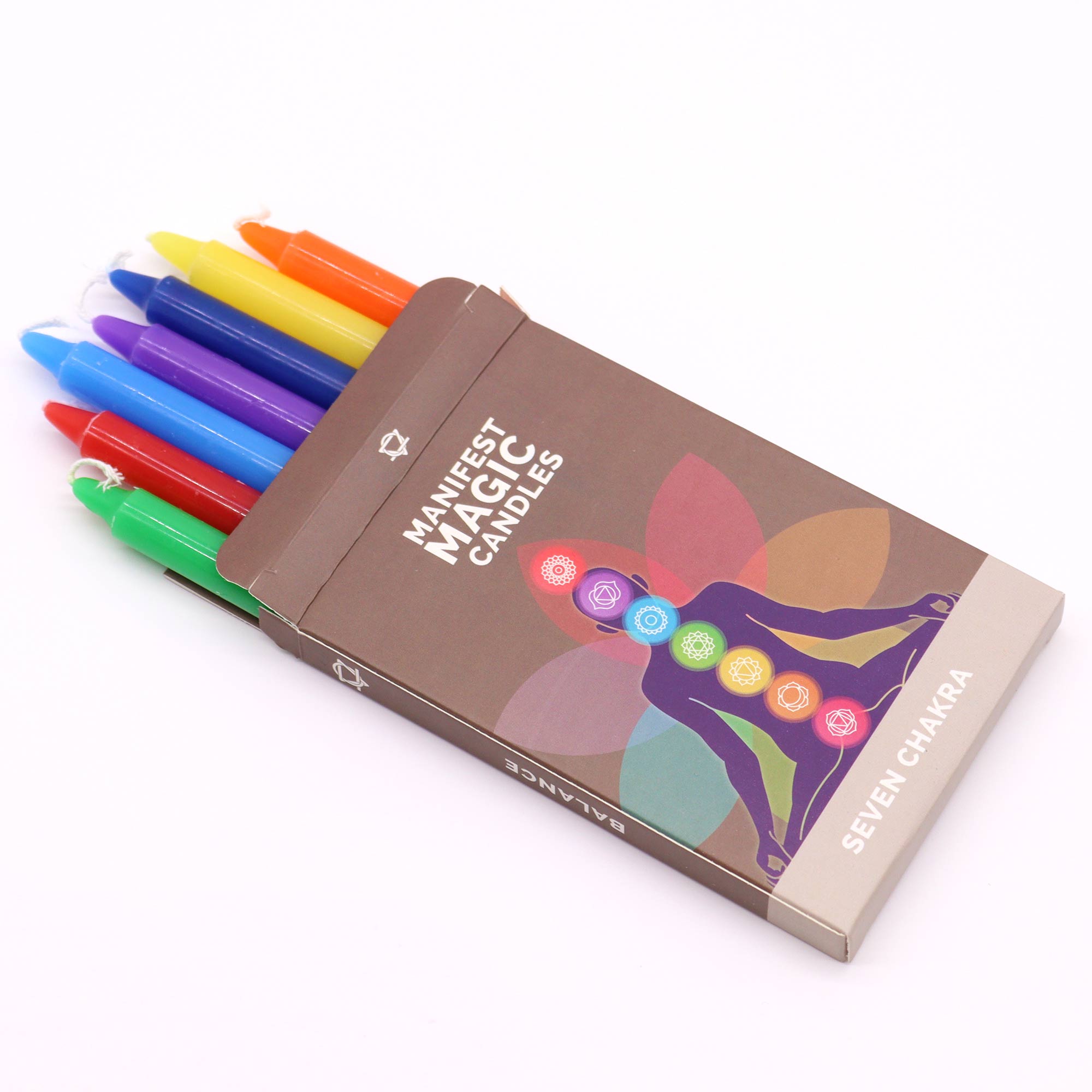 Manifest Magic Candles - Seven Chakra (Pack of 7)1