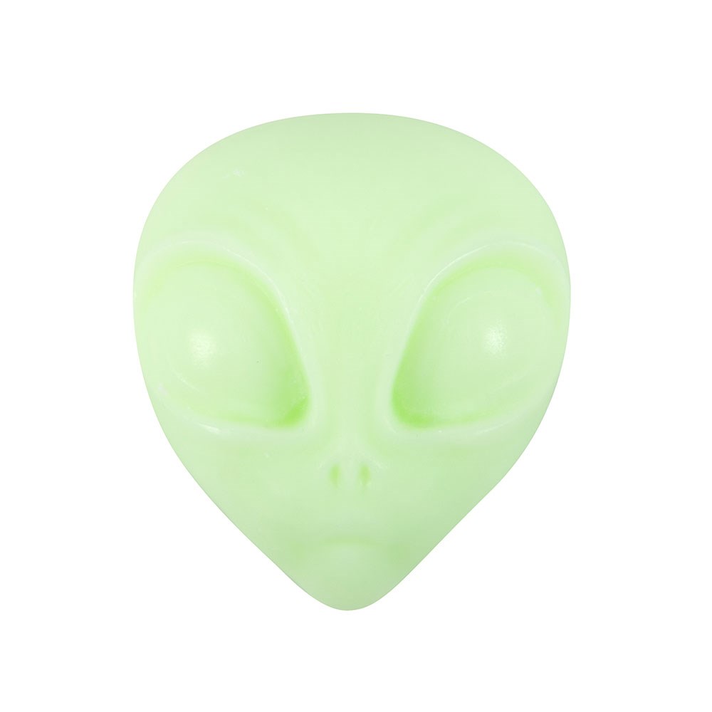 UFO Wax Burner with Lime Alien Wax Melt2