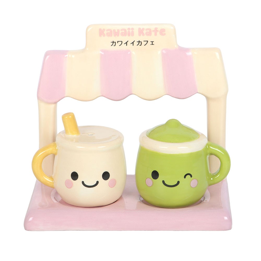 Kawaii Kafe Salt and Pepper Shakers
