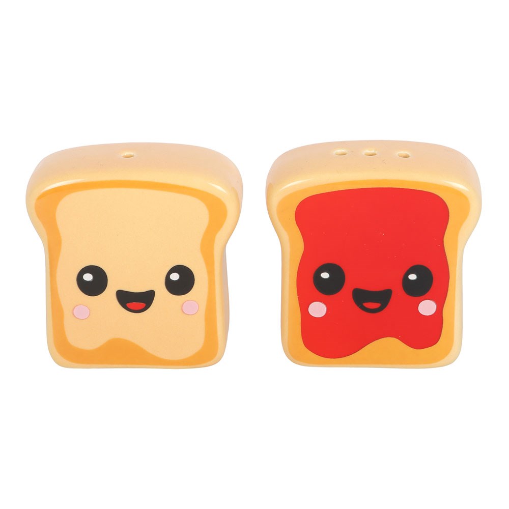 Kawaii Toaster Salt and Pepper Shakers2