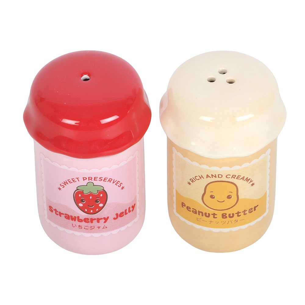 Peanut Butter and Jelly Jar Salt and Pepper Shakers1