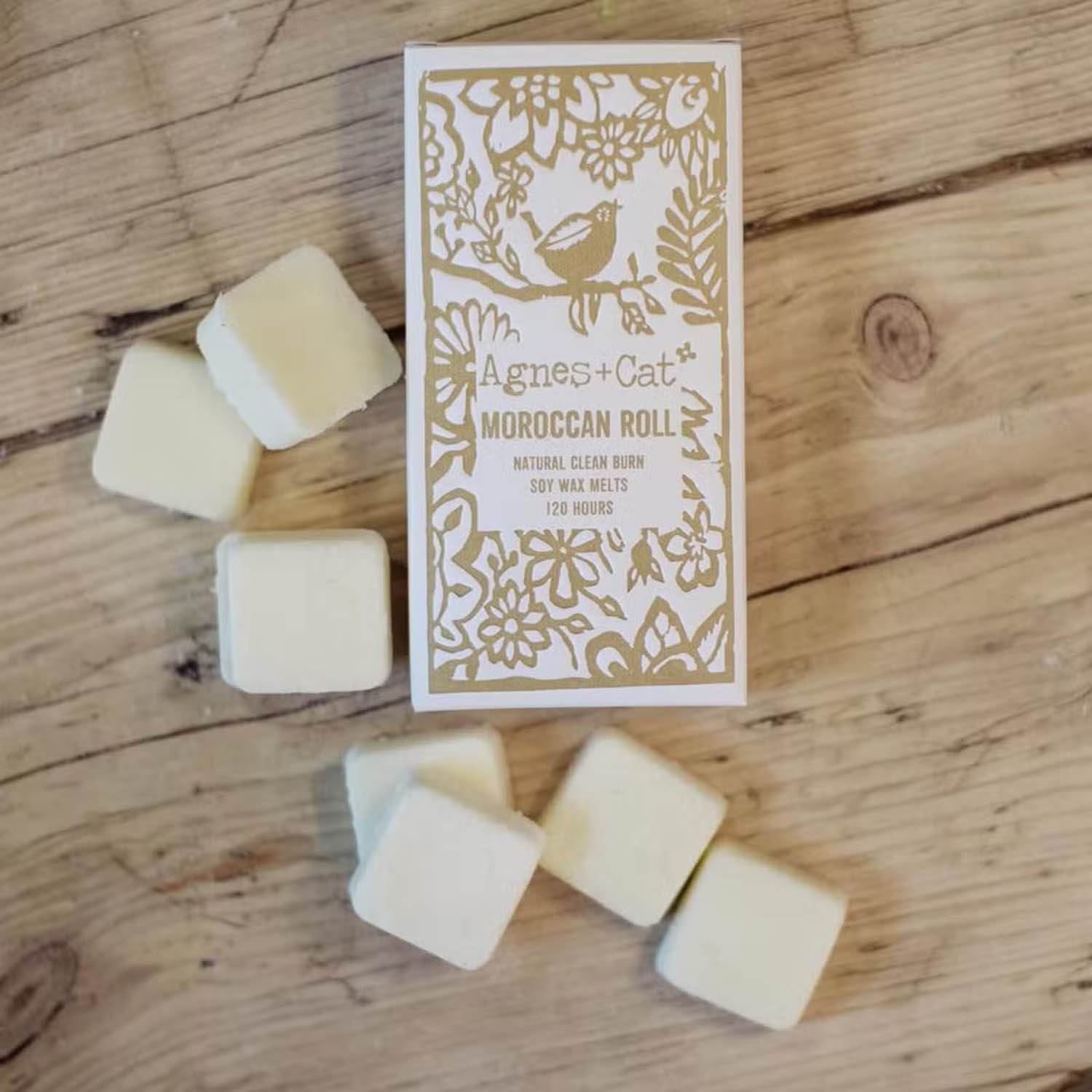 Agnes & Cat Moroccan Roll Soy Wax Melts - Box of 82
