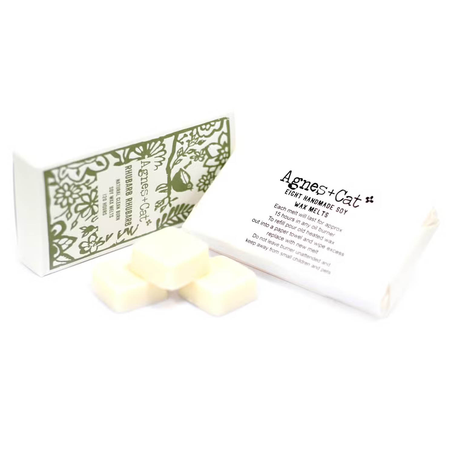 Agnes & Cat Rhubarb Rhubarb Soy Wax Melts - Box of 81