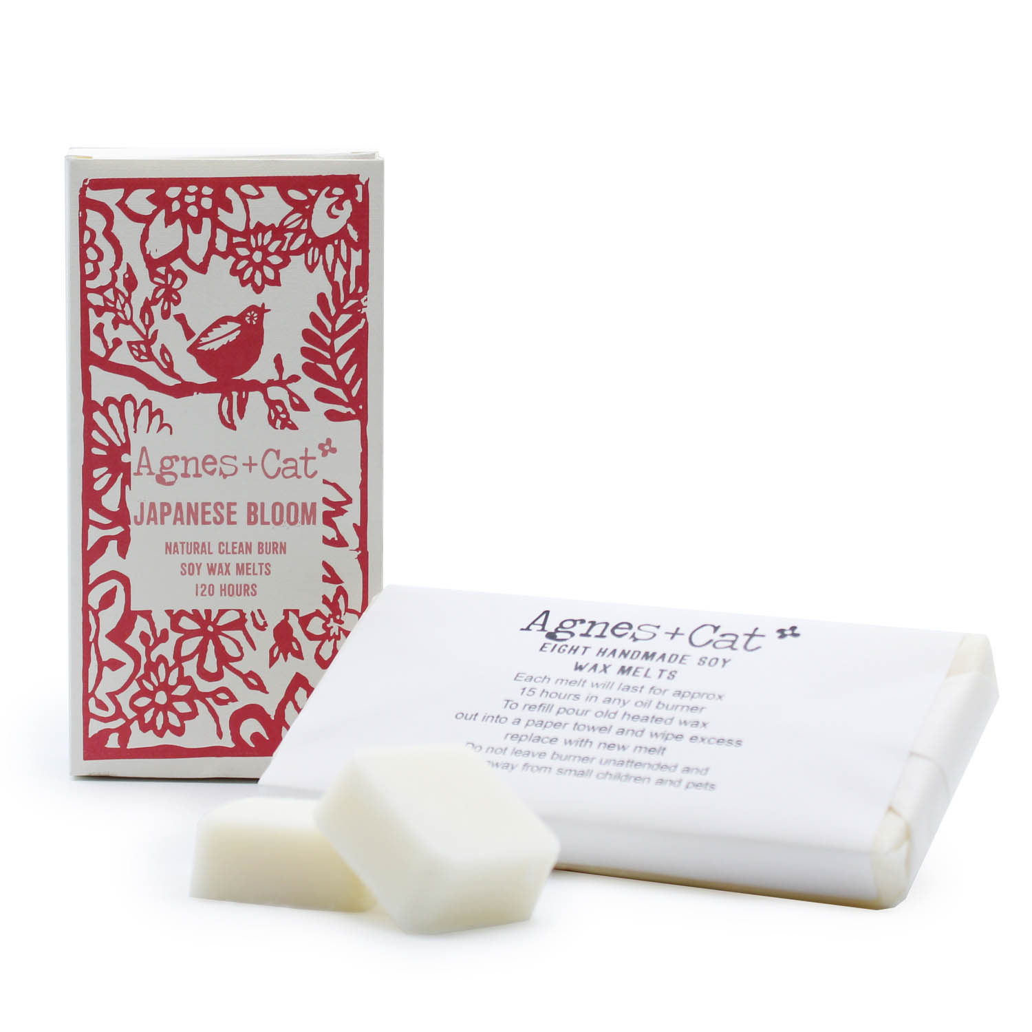 Agnes & Cat Japanese Bloom Soy Wax Melts - Box of 8