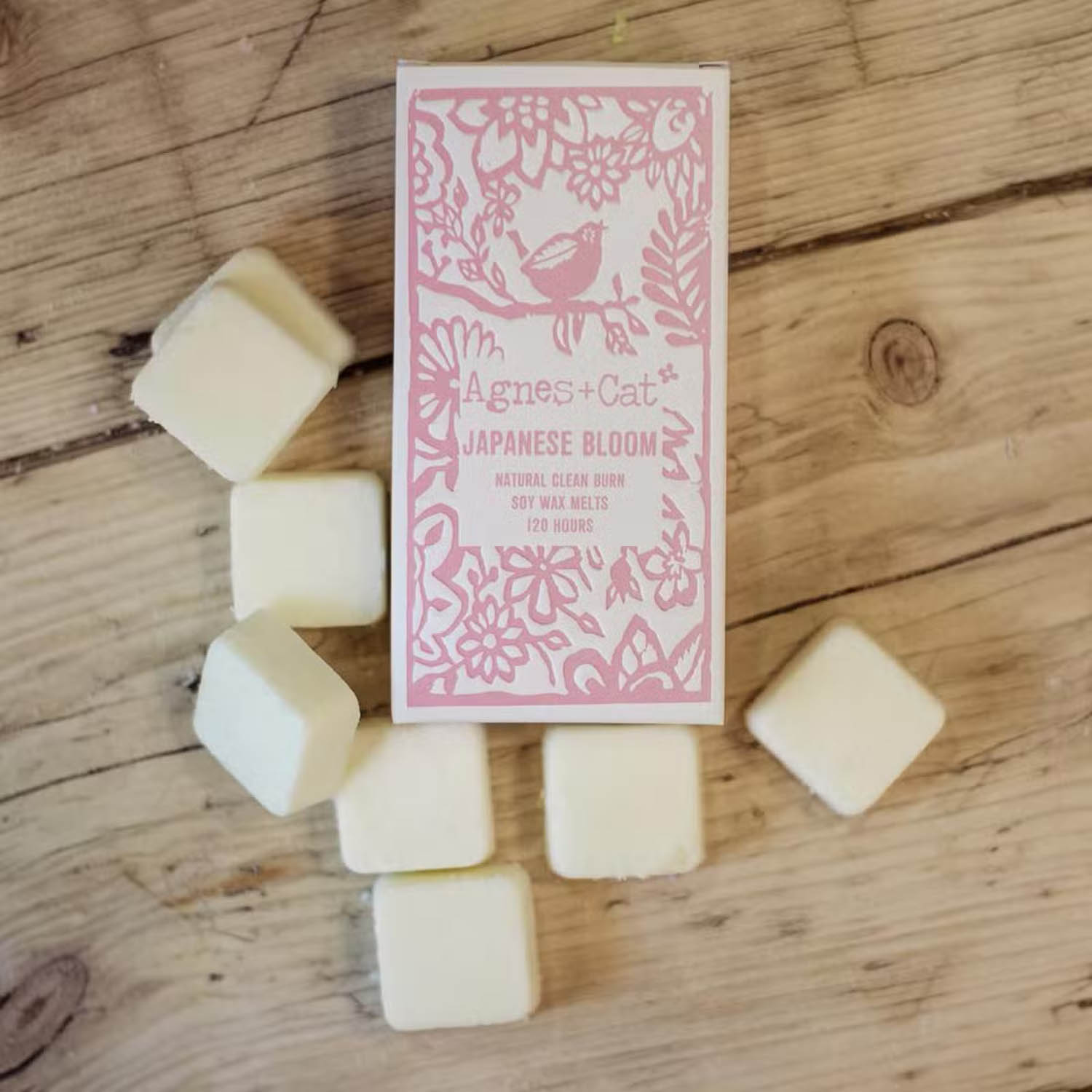 Agnes & Cat Japanese Bloom Soy Wax Melts - Box of 82