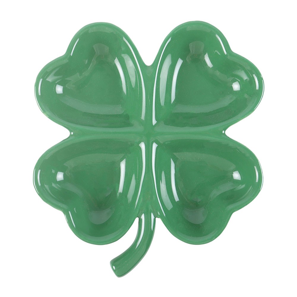 Ceramic Four-Leaf Clover Trinket Tray1
