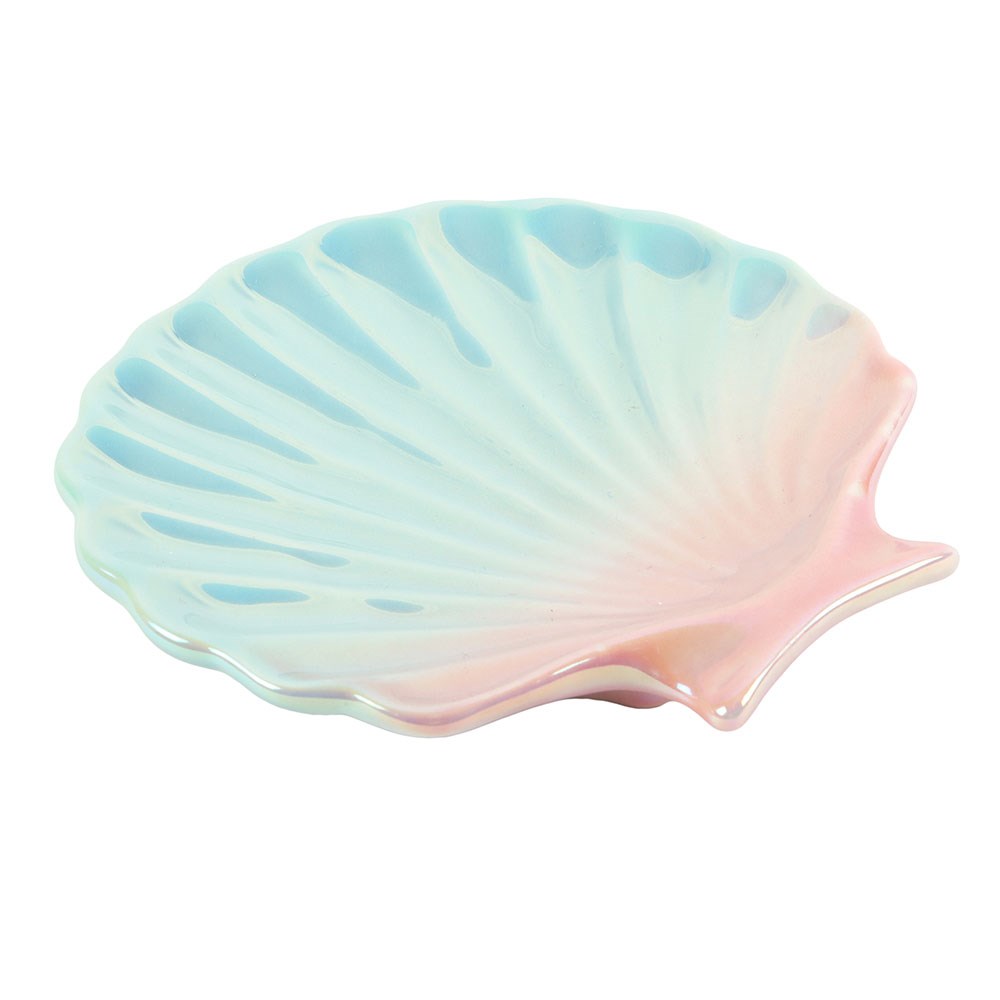 Iridescent Pastel Seashell Trinket Dish2