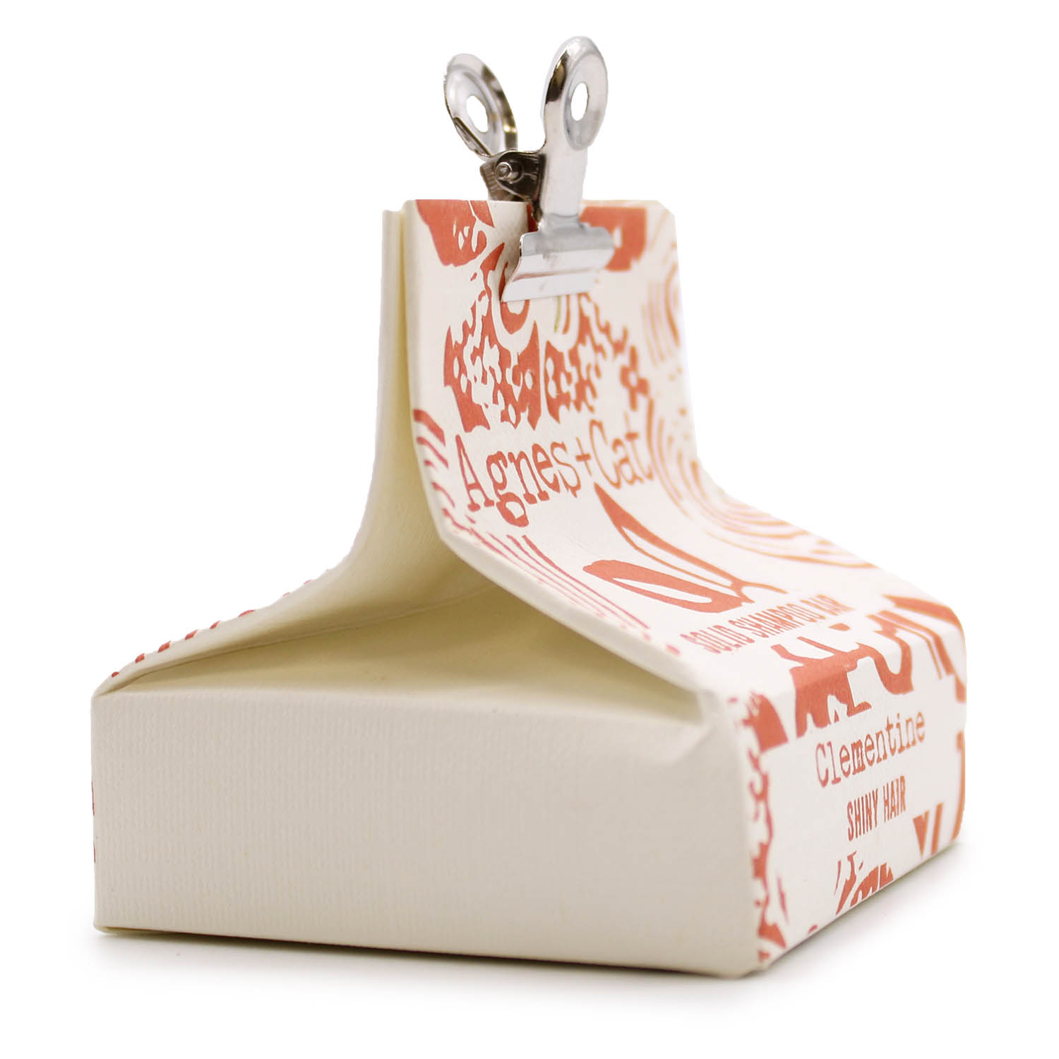 Agnes + Cat Clementine Solid Shampoo Bar - Shiny Hair3