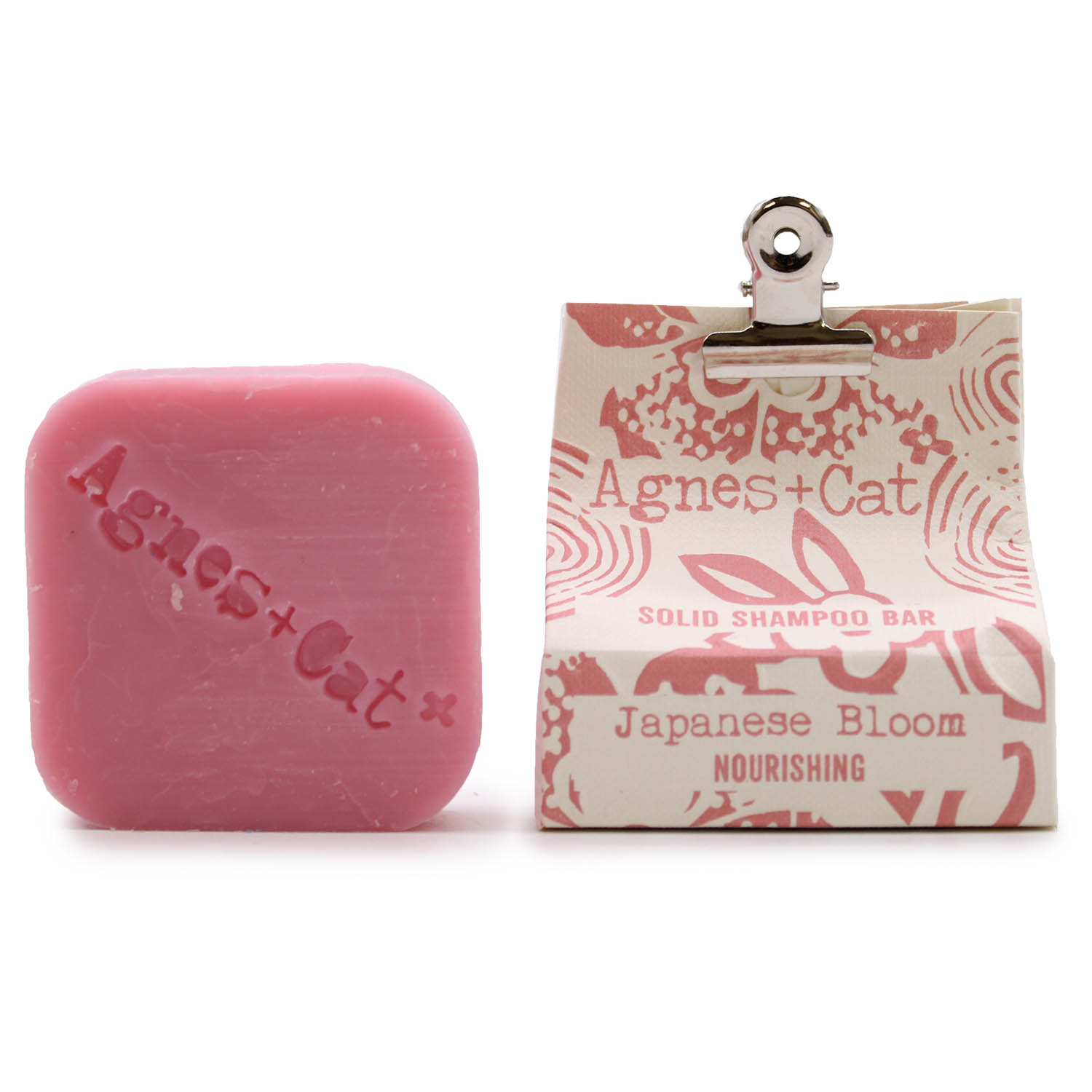 Agnes + Cat Japanese Bloom Solid Shampoo Bar - Nourishing