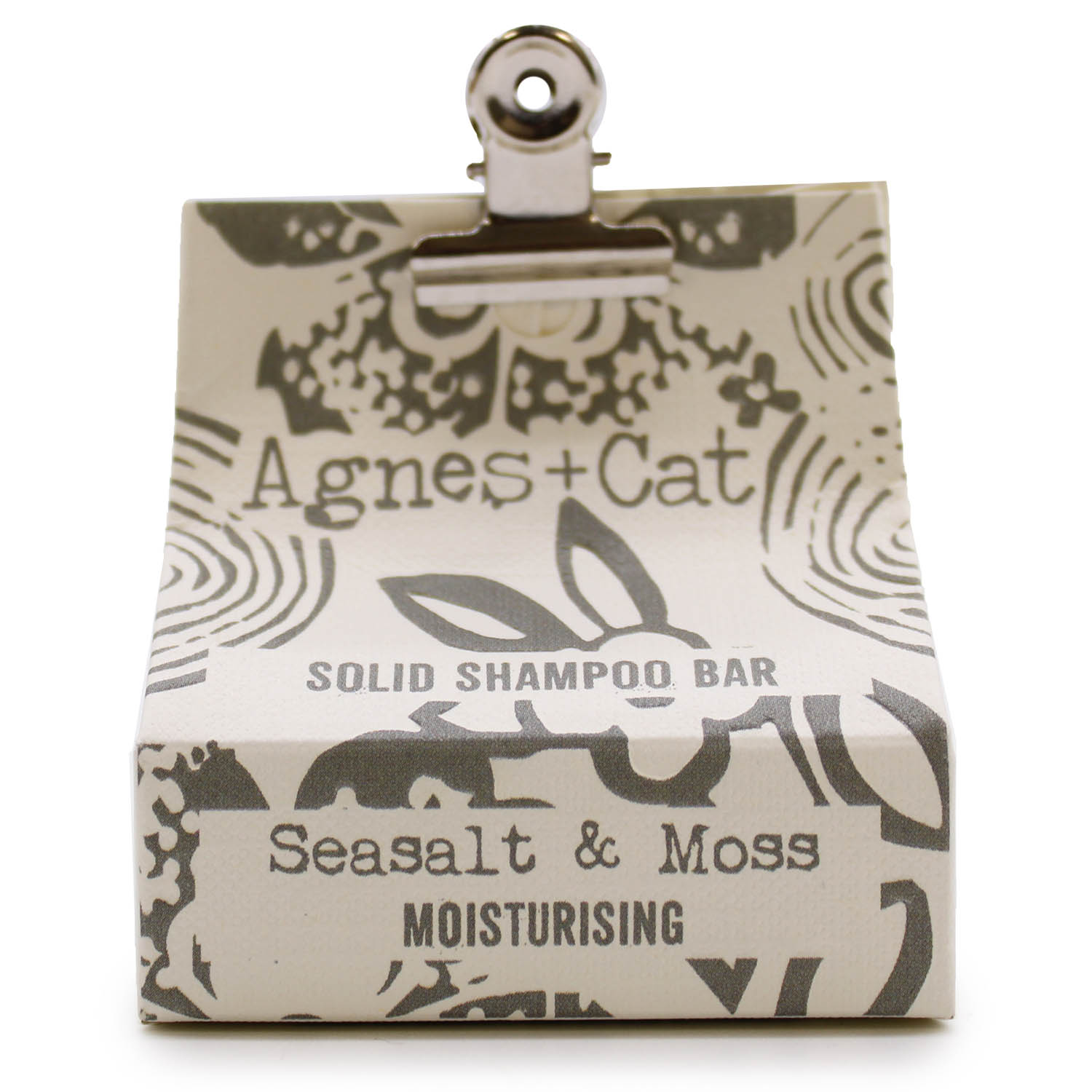 Agnes + Cat Sea Salt & Moss Solid Shampoo Bar - Moisturising2