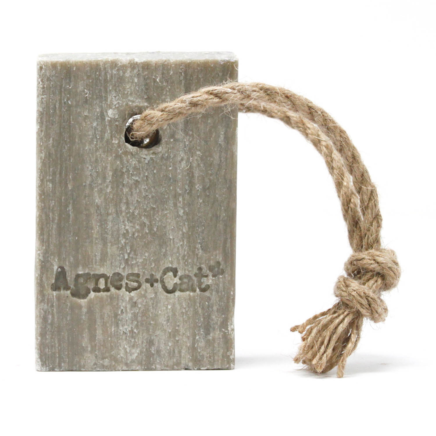 Agnes + Cat Fragranced Coconut Butter Soap on a Rope - White Fig1
