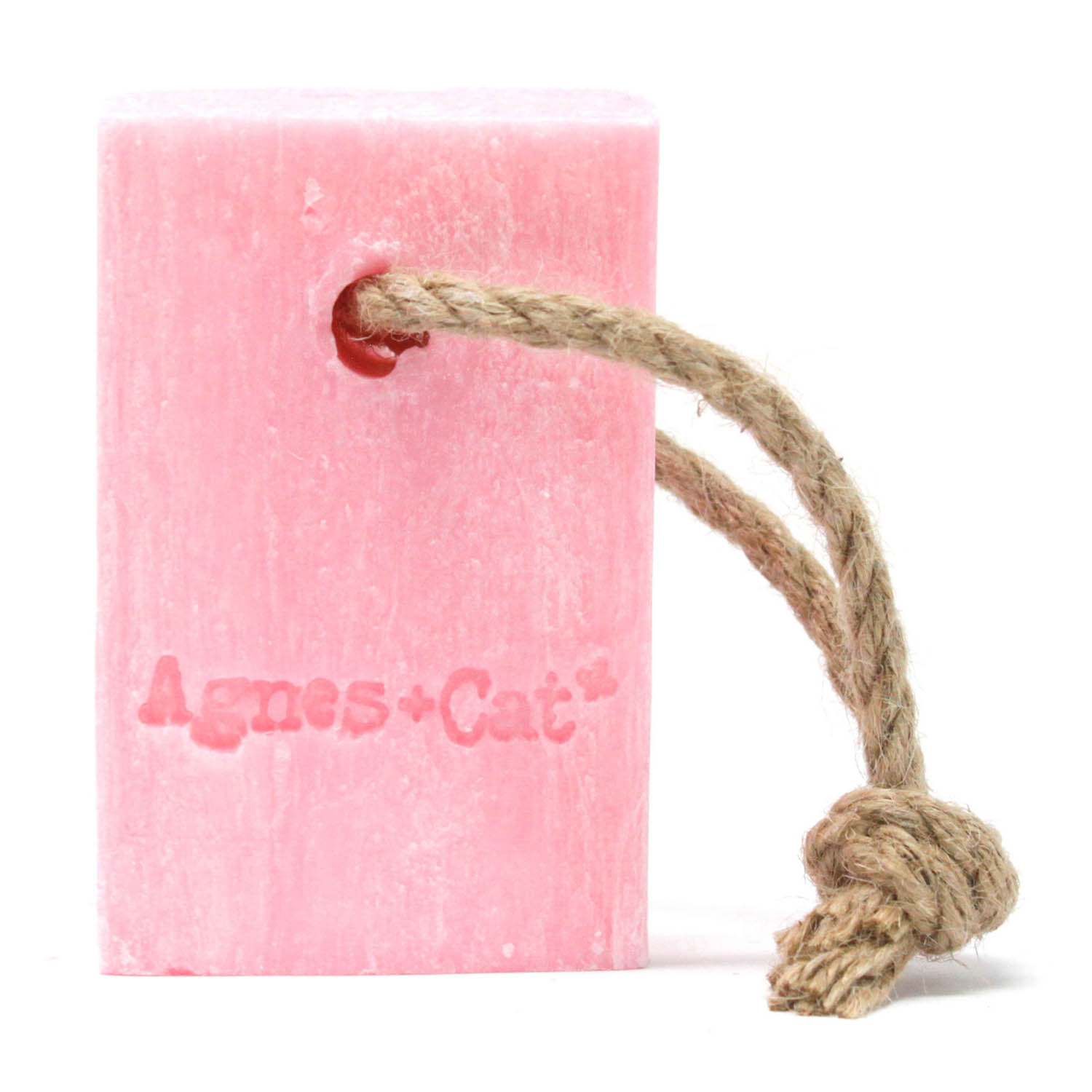 Agnes + Cat Fragranced Coconut Butter Soap on a Rope - Japanese Bloom1