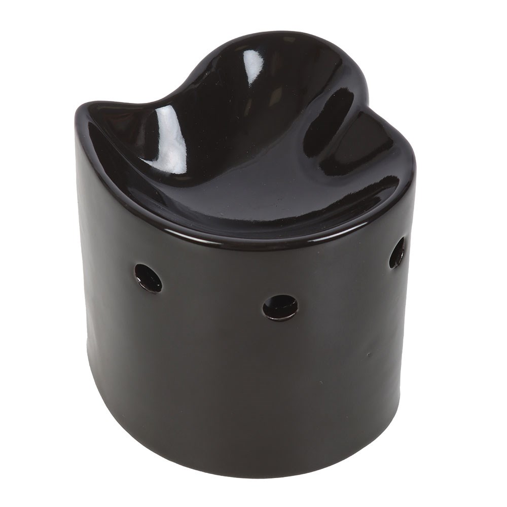 Black Heart Oil Burner & Wax Warmer1
