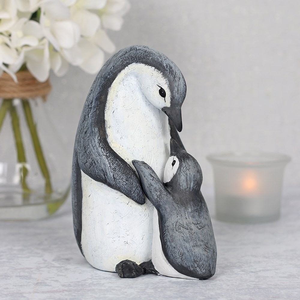'Mum Waddle I Do Without You' Mother & Baby Penguin Ornament