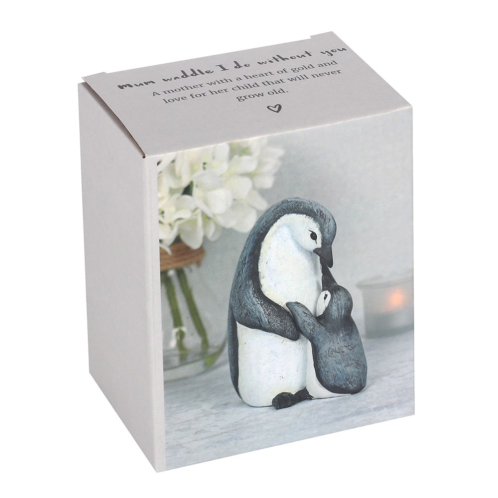 'Mum Waddle I Do Without You' Mother & Baby Penguin Ornament4