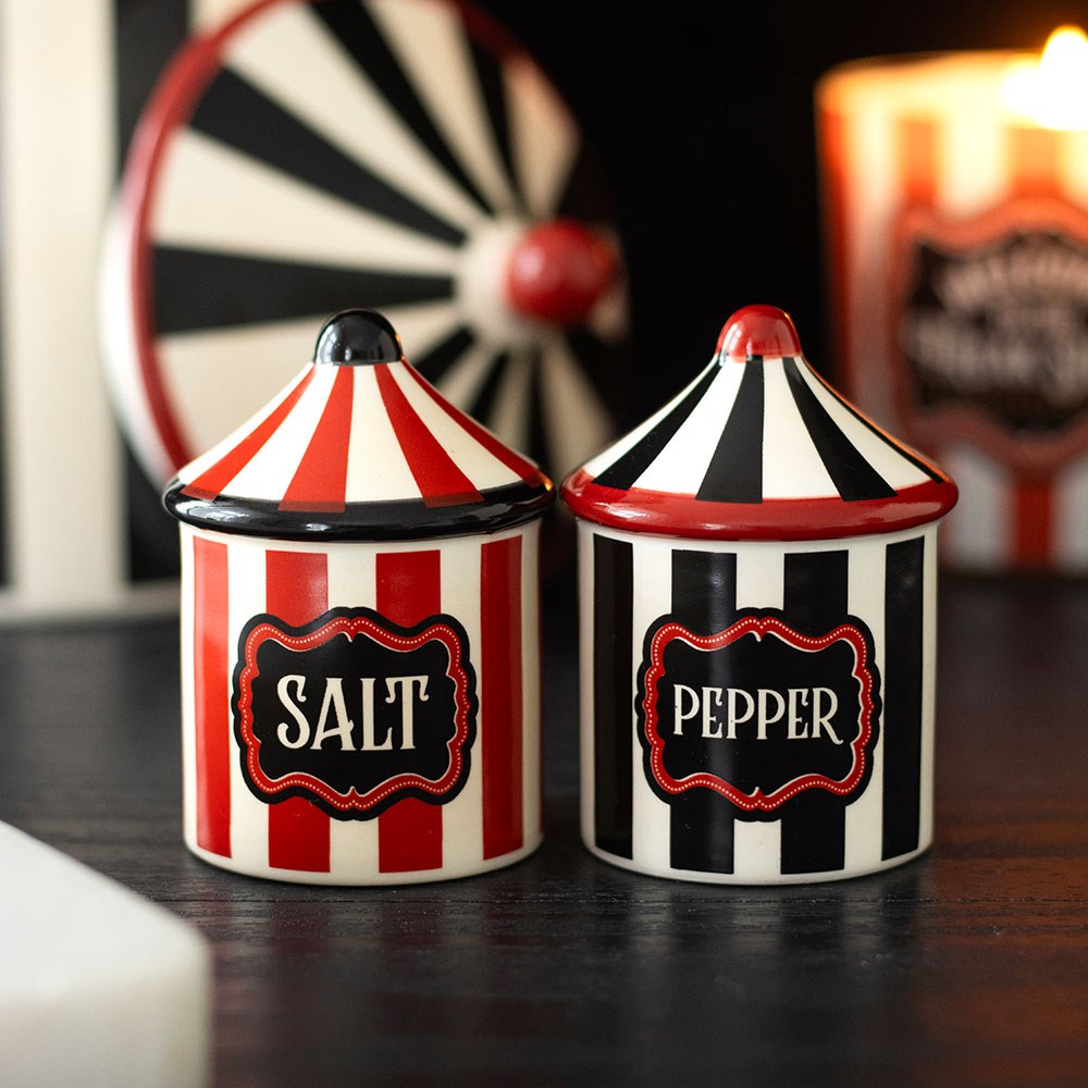 Circus Tent Salt and Pepper Shakers2