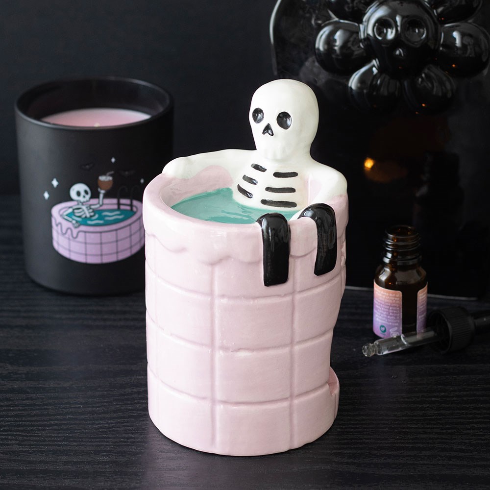 Pink Dead Cool Skeleton Oil Burner3