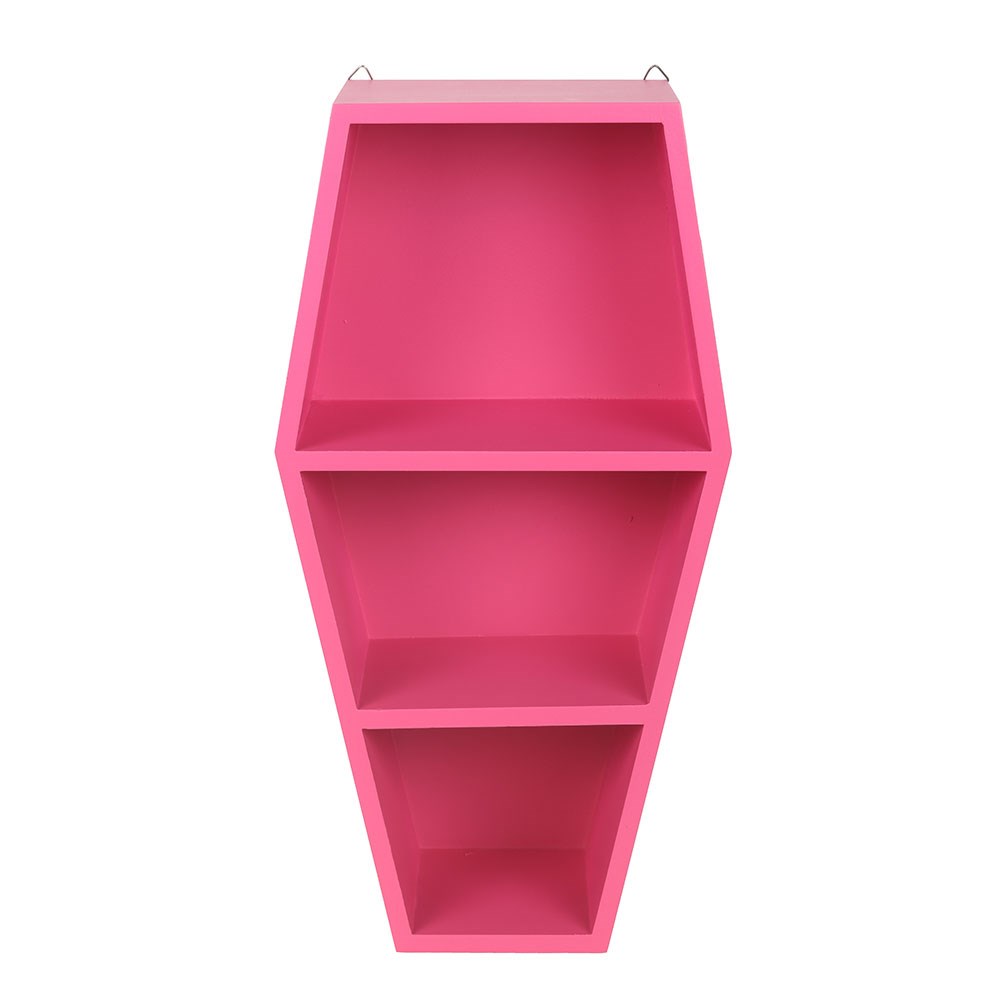 Small Hot Pink Coffin Shelf (40cm)1