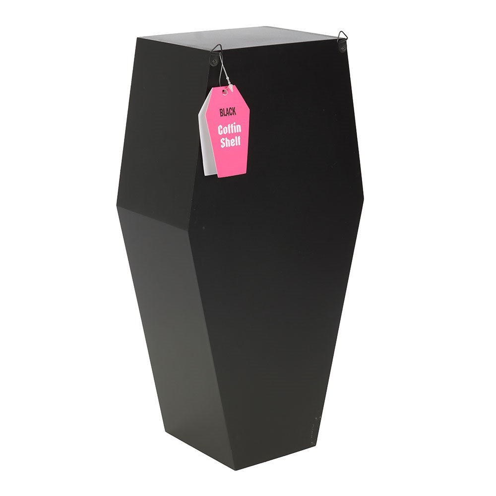 Small Black Coffin Shelf (40cm)2
