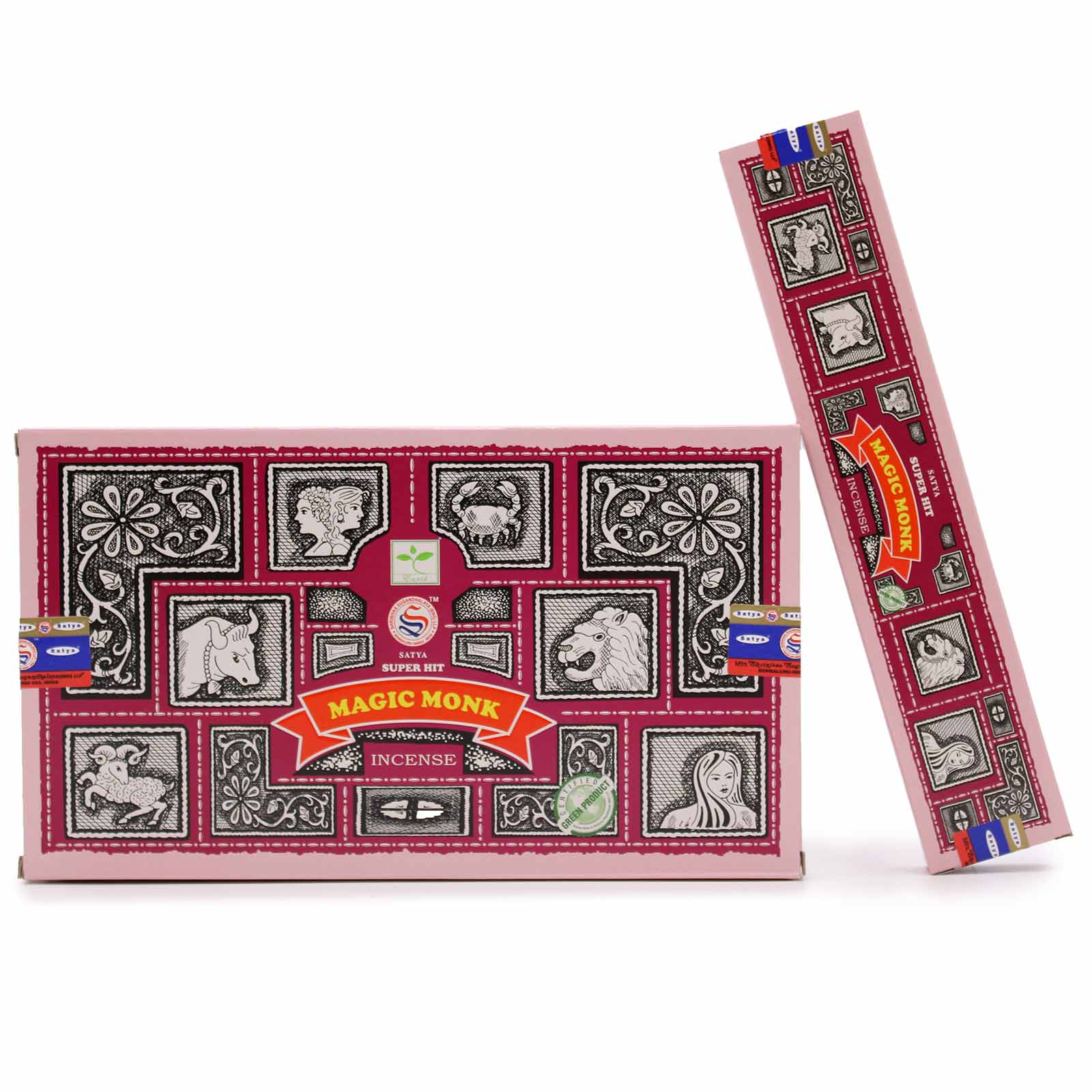 Satya Super Hit Incense Sticks - Magic Monk (15gm)1