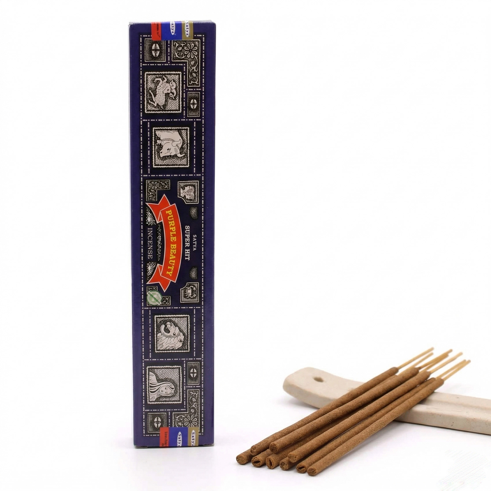 Satya Super Hit Incense Sticks - Purple Beauty (15gm)