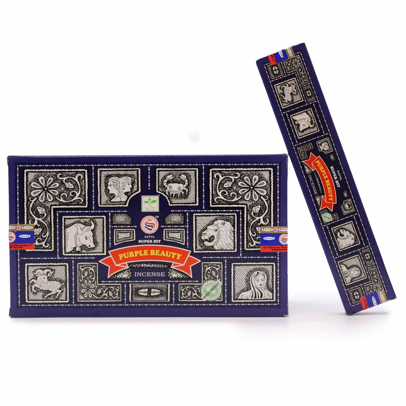 Satya Super Hit Incense Sticks - Purple Beauty (15gm)1