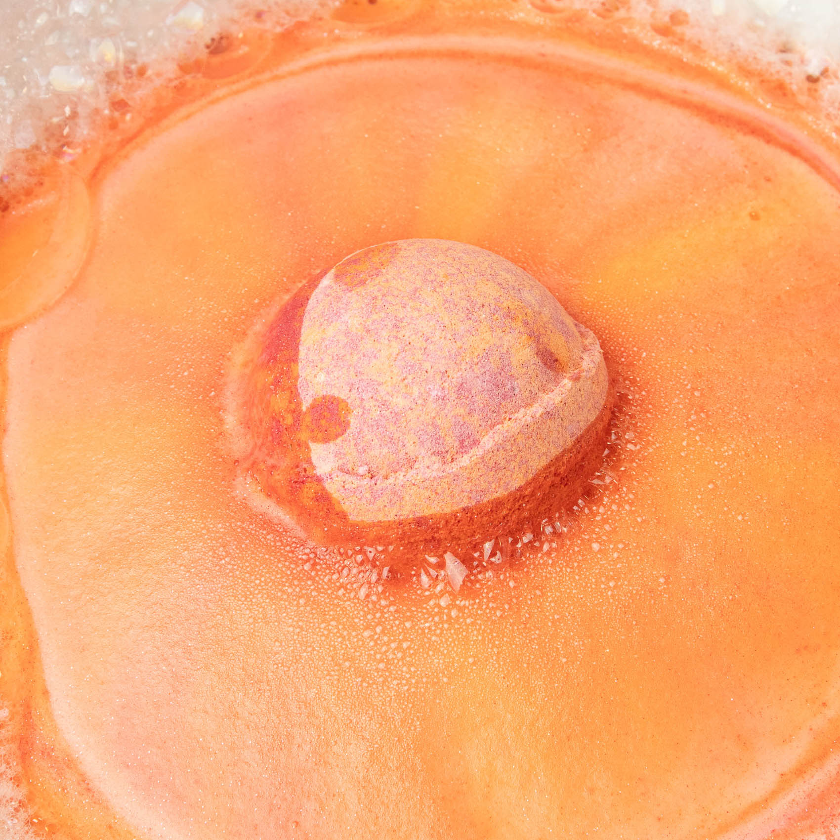 Flames & Fire Elemental Bath Bomb with Hidden Gemstone3