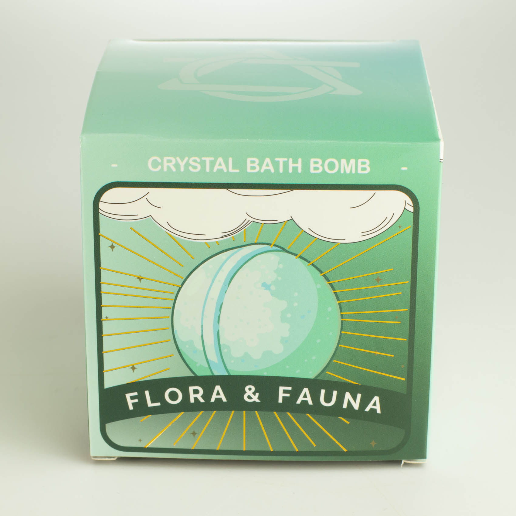 Flora & Fauna Elemental Bath Bomb with Hidden Gemstone4