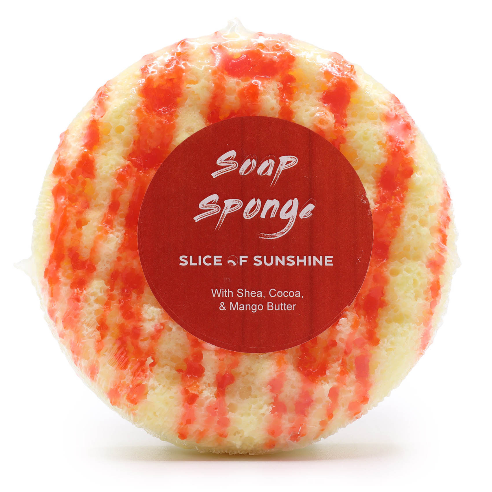 Slice of Sunshine Soap Sponge with Shea & Cocoa Butter