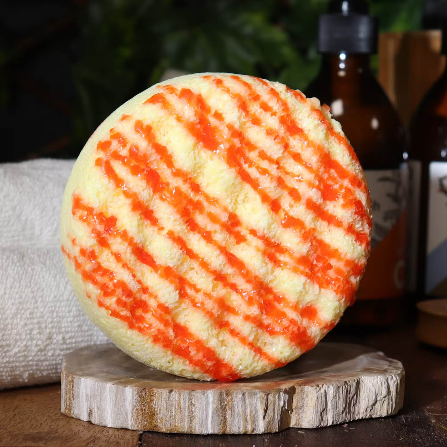 Slice of Sunshine Soap Sponge with Shea & Cocoa Butter3