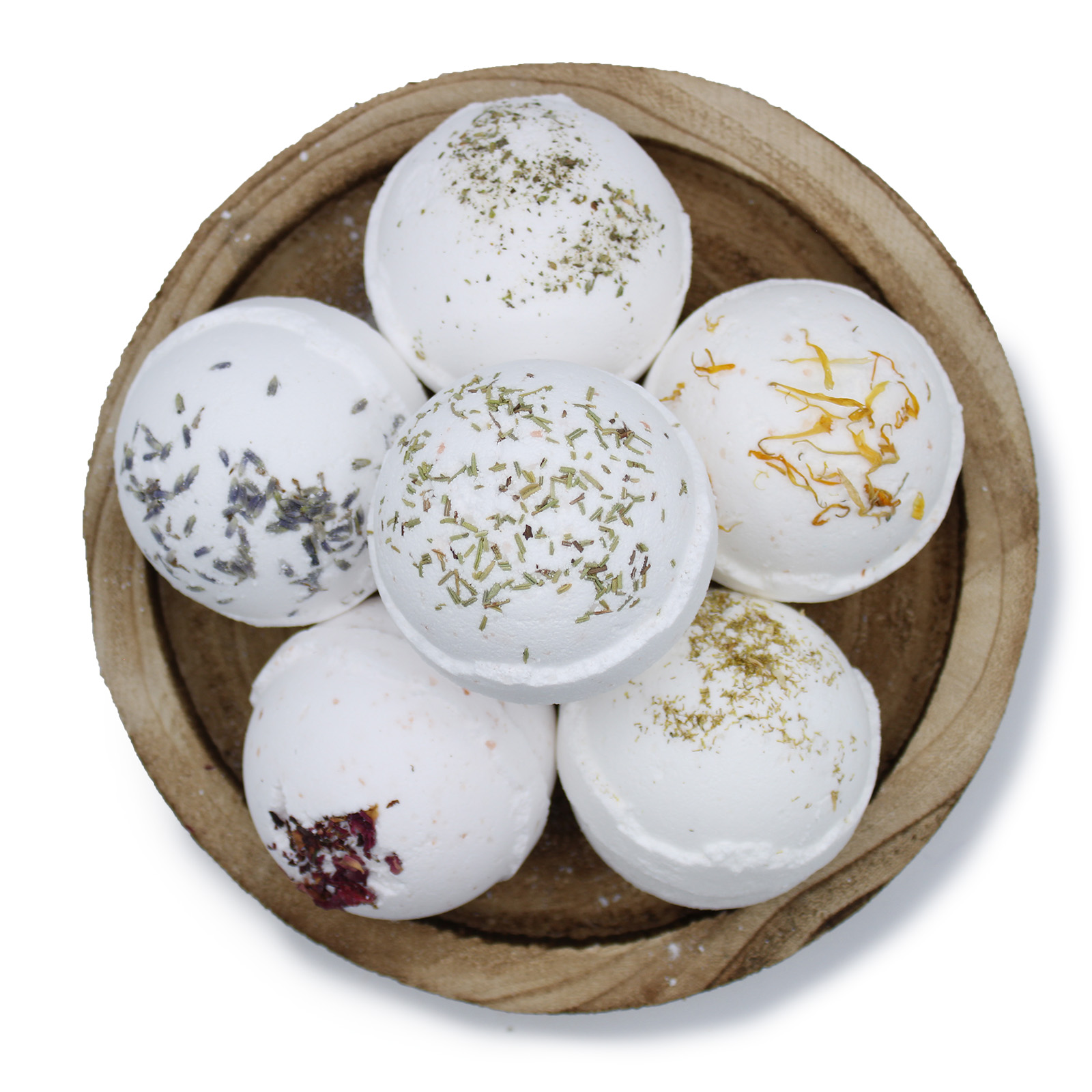 Energise Himalayan Salt Bath Bomb - Lemon, Ginger, Orange & Avocado Oil1