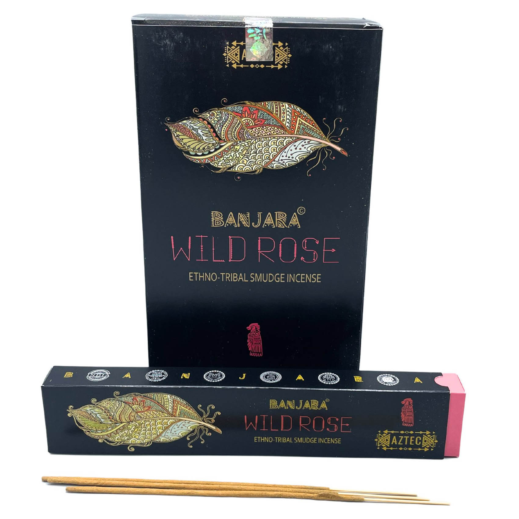 Wild Rose - Banjara Ethno-Tribal Smudge Incense Sticks2