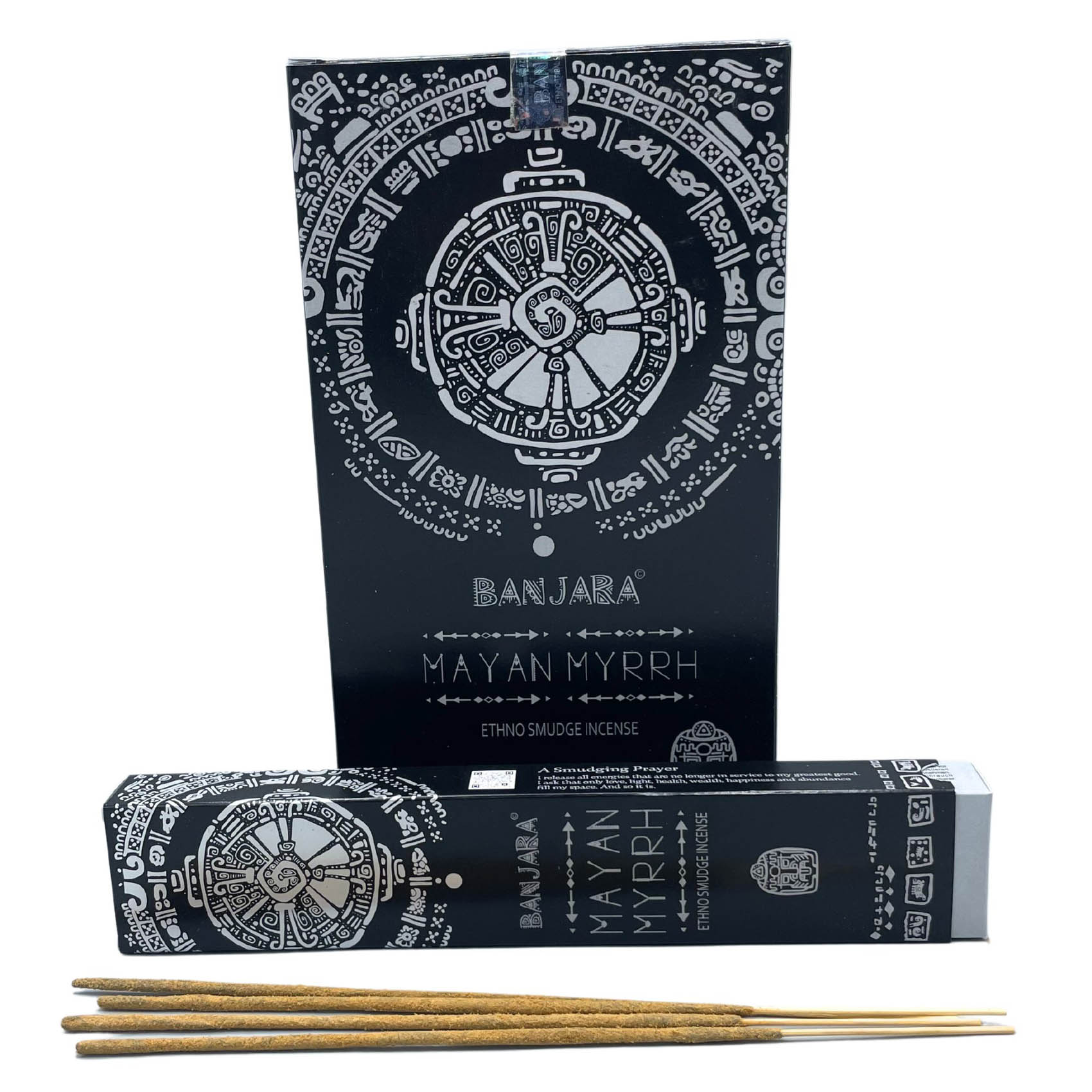 Mayan Myrrh - Banjara Ethno-Tribal Smudge Incense Sticks2