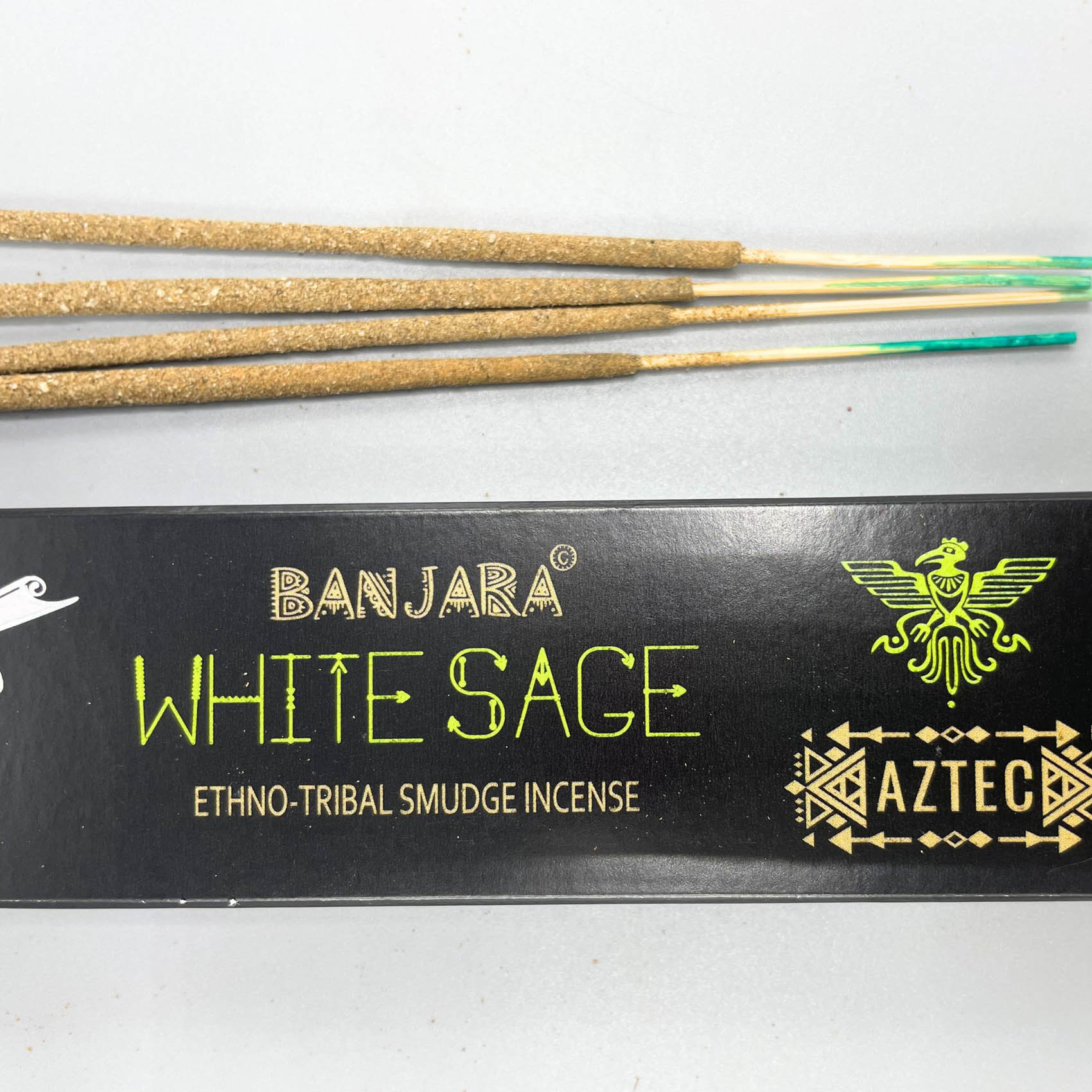 White Sage - Banjara Ethno-Tribal Smudge Incense Sticks1