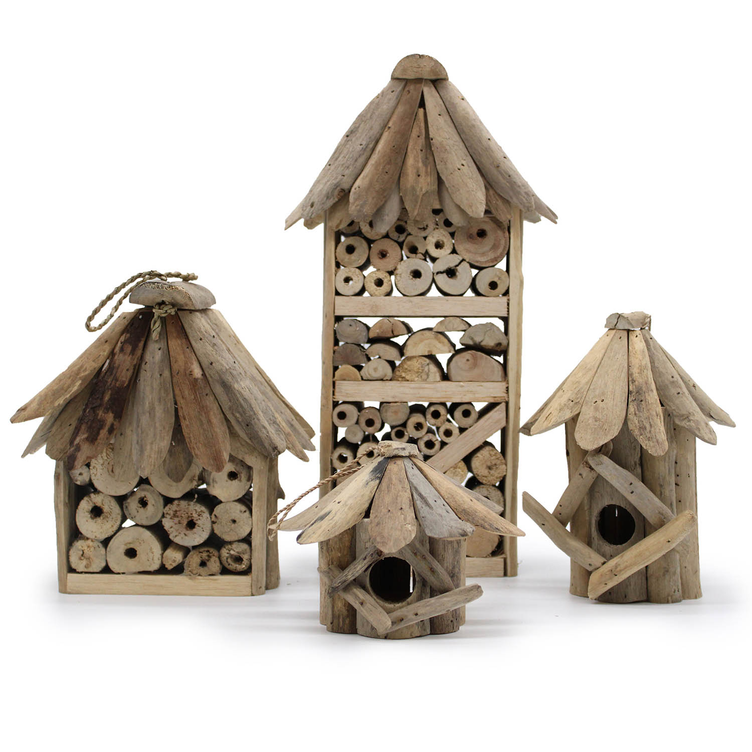 Eco-Friendly Driftwood Bee & Insect House5