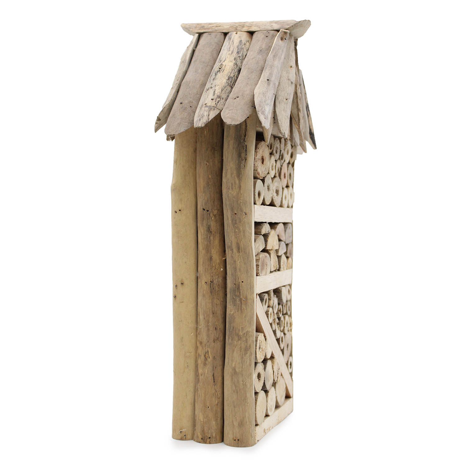 Eco-Friendly Driftwood Bee & Insect Highrise House1