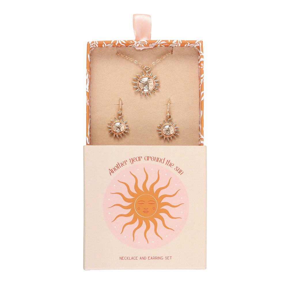 Another Year Around the Sun - Necklace & Earring Set