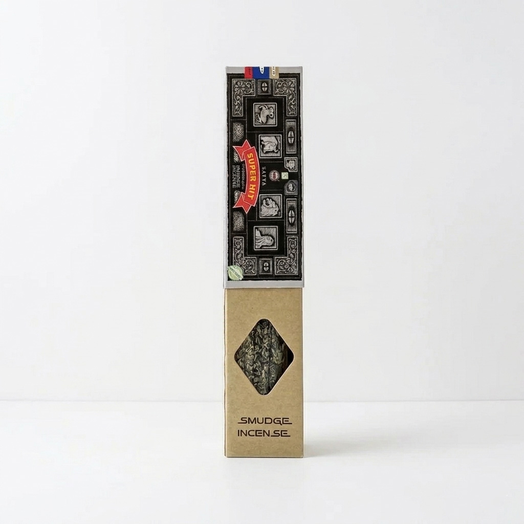 Satya Super Hit Smudge Incense Sticks (12 x 25g Packs)